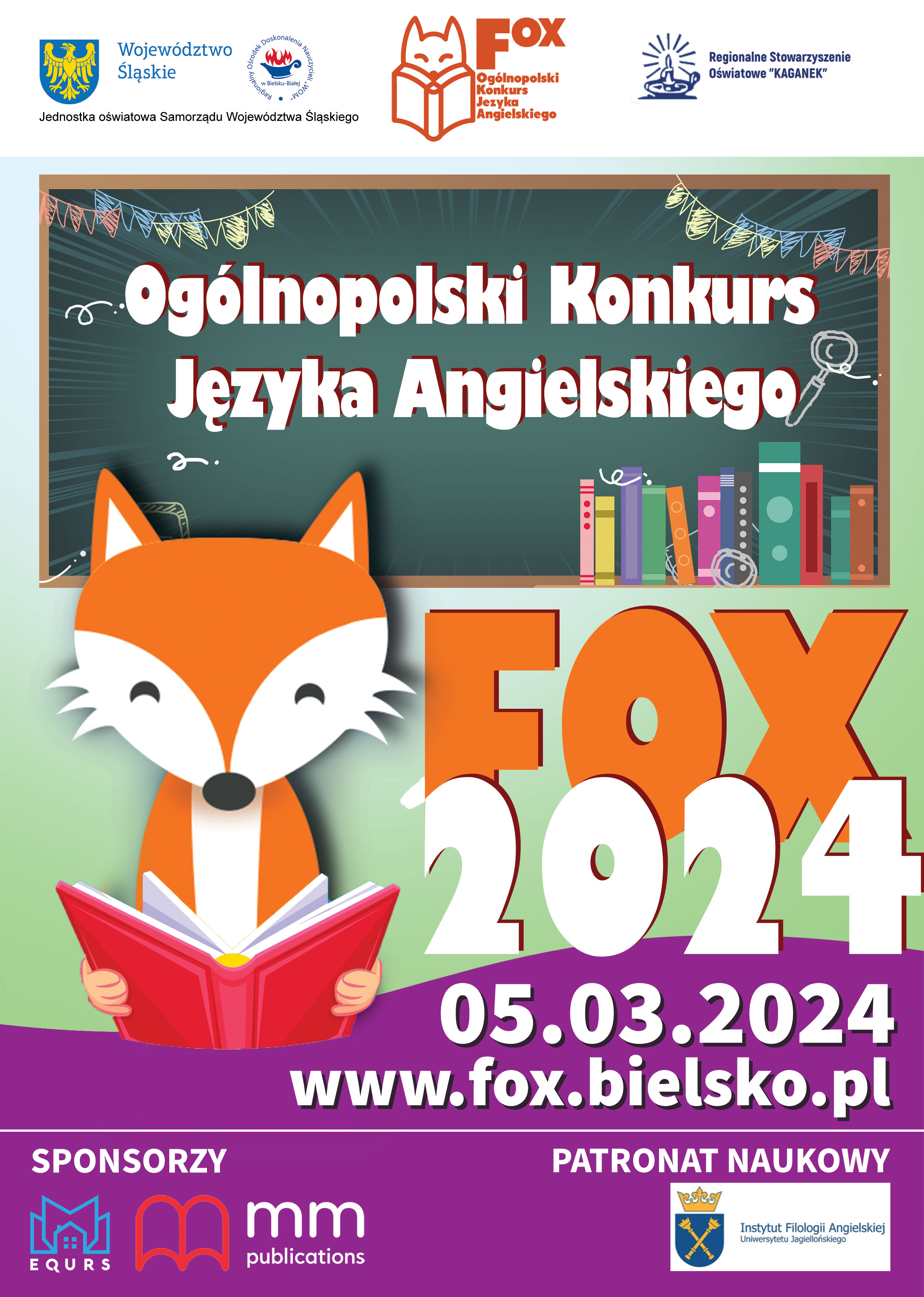 Plakat Konkursu FOX do edycji 2024